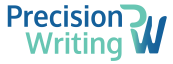 Precision Writing Logo - Proposal writing support, template creation, and training